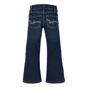 09MWGER Wrangler Girls Boot Cut Jean With Embroidered Pocket