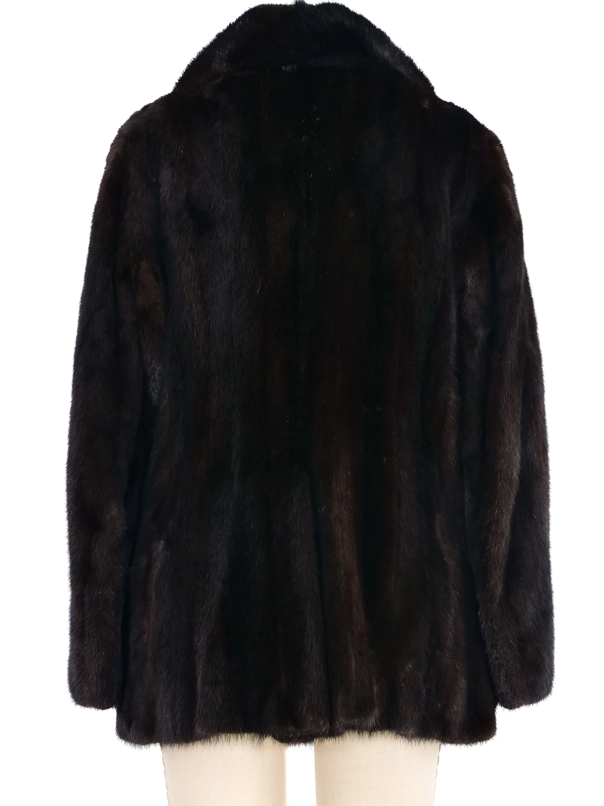 1960s Cropped Mink Jacket
