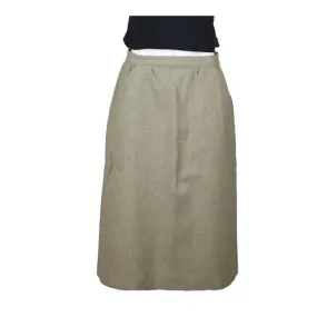 80s Made in USA Pendleton Midi Skirt - 29W UK 10 Green Wool