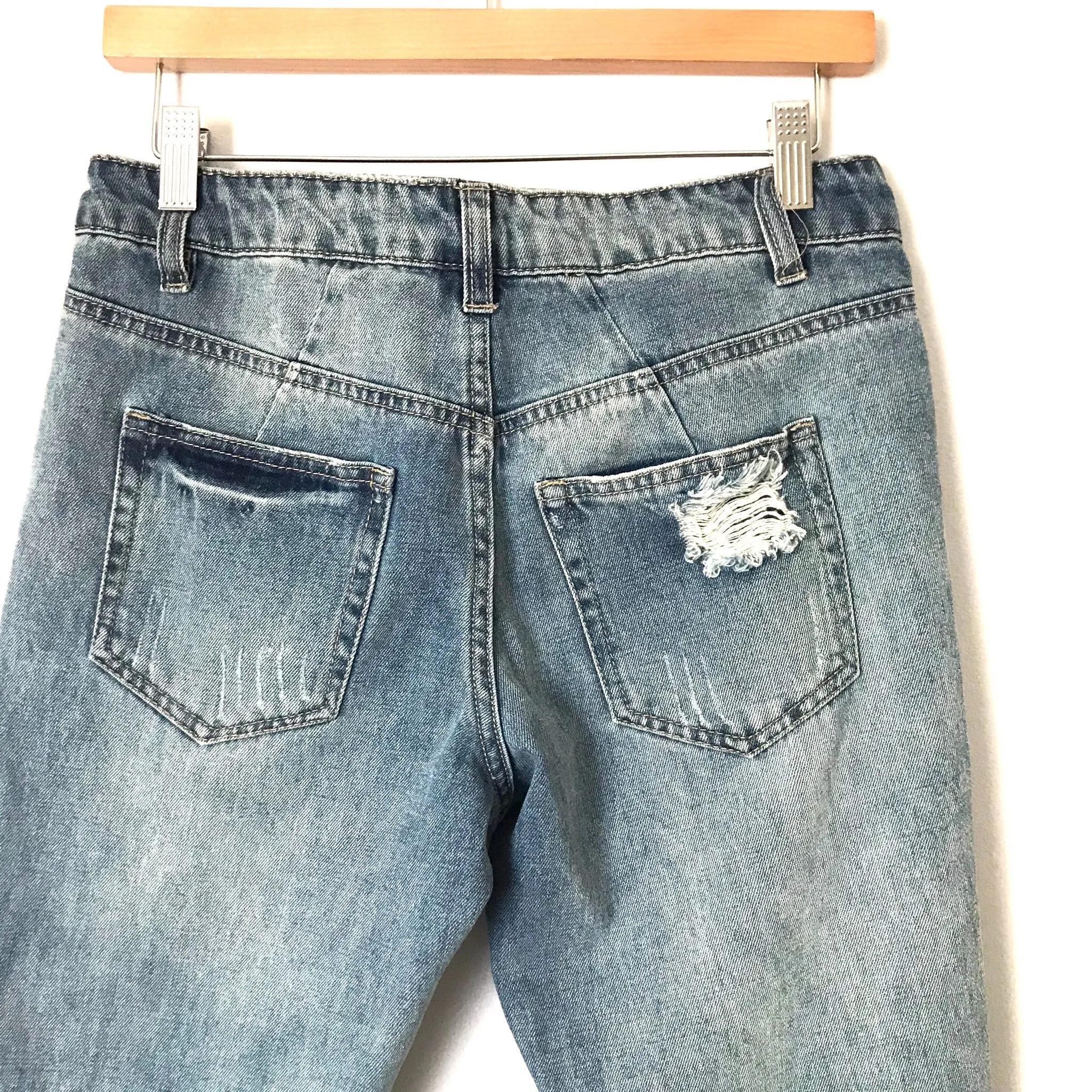 AFRM Super Distressed Jeans- Size 25 (Inseam 27")