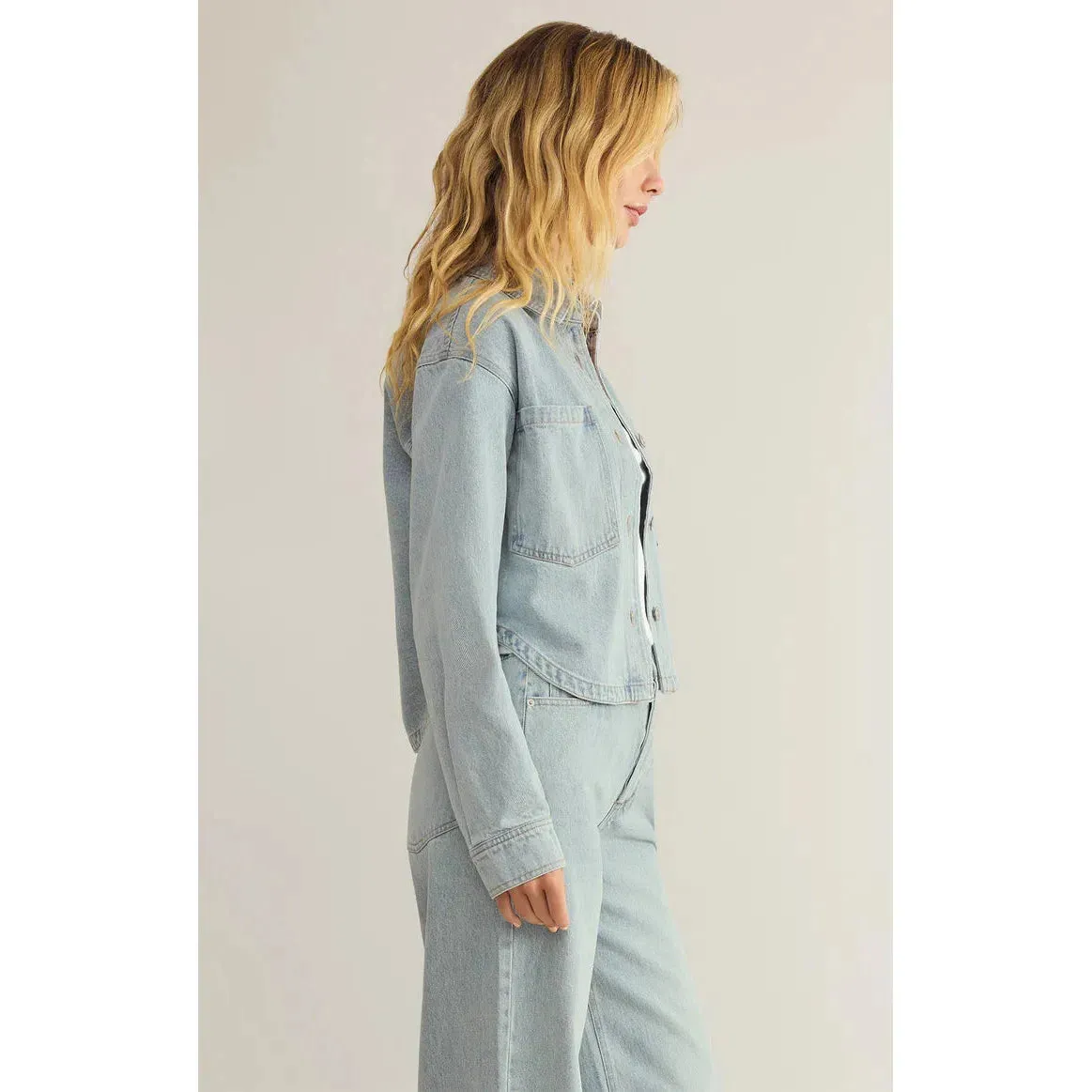 All Day Cropped Denim Jacket - Z Supply