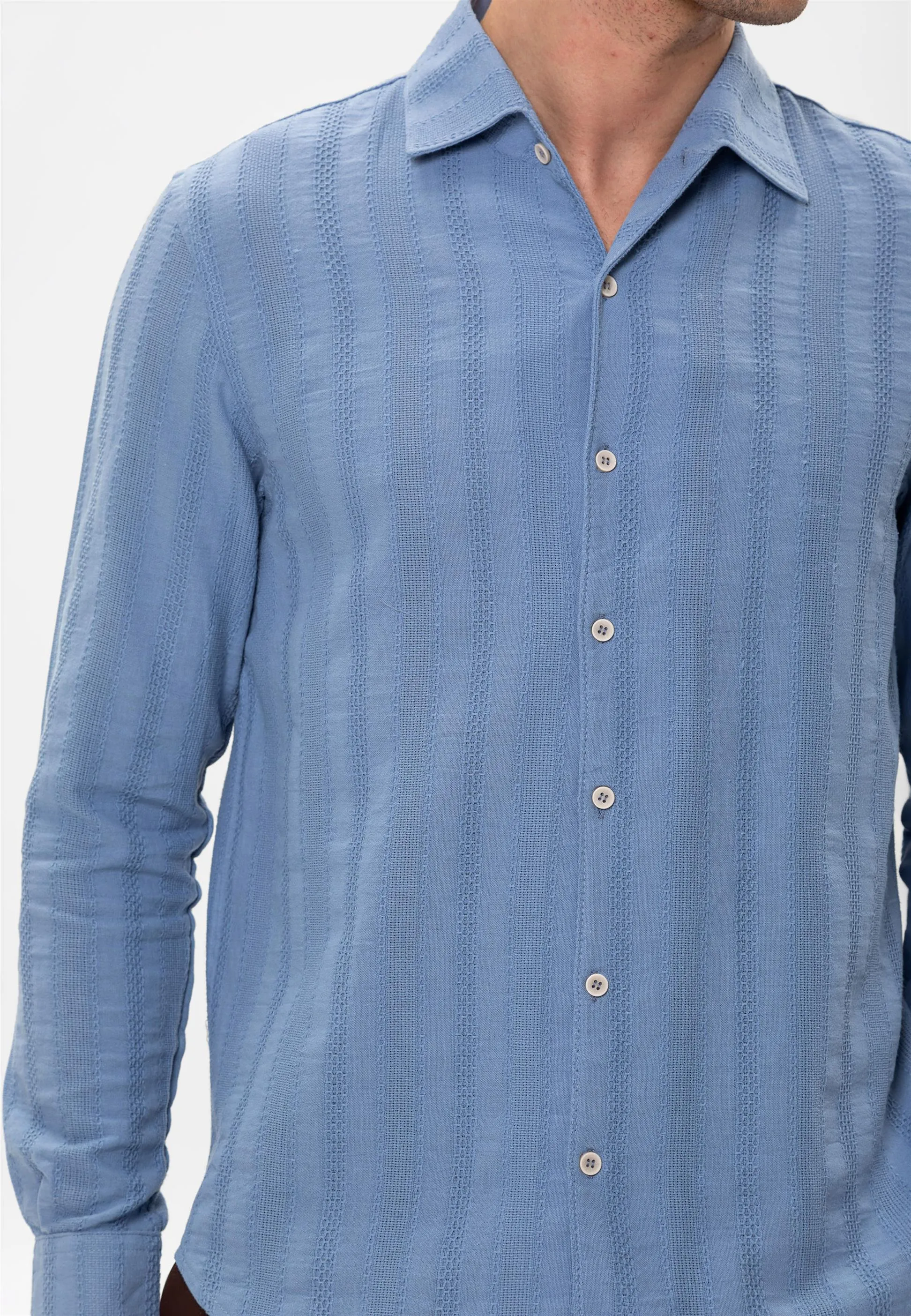 ANT Knitted Patterned Men's Shirt - Burnsville