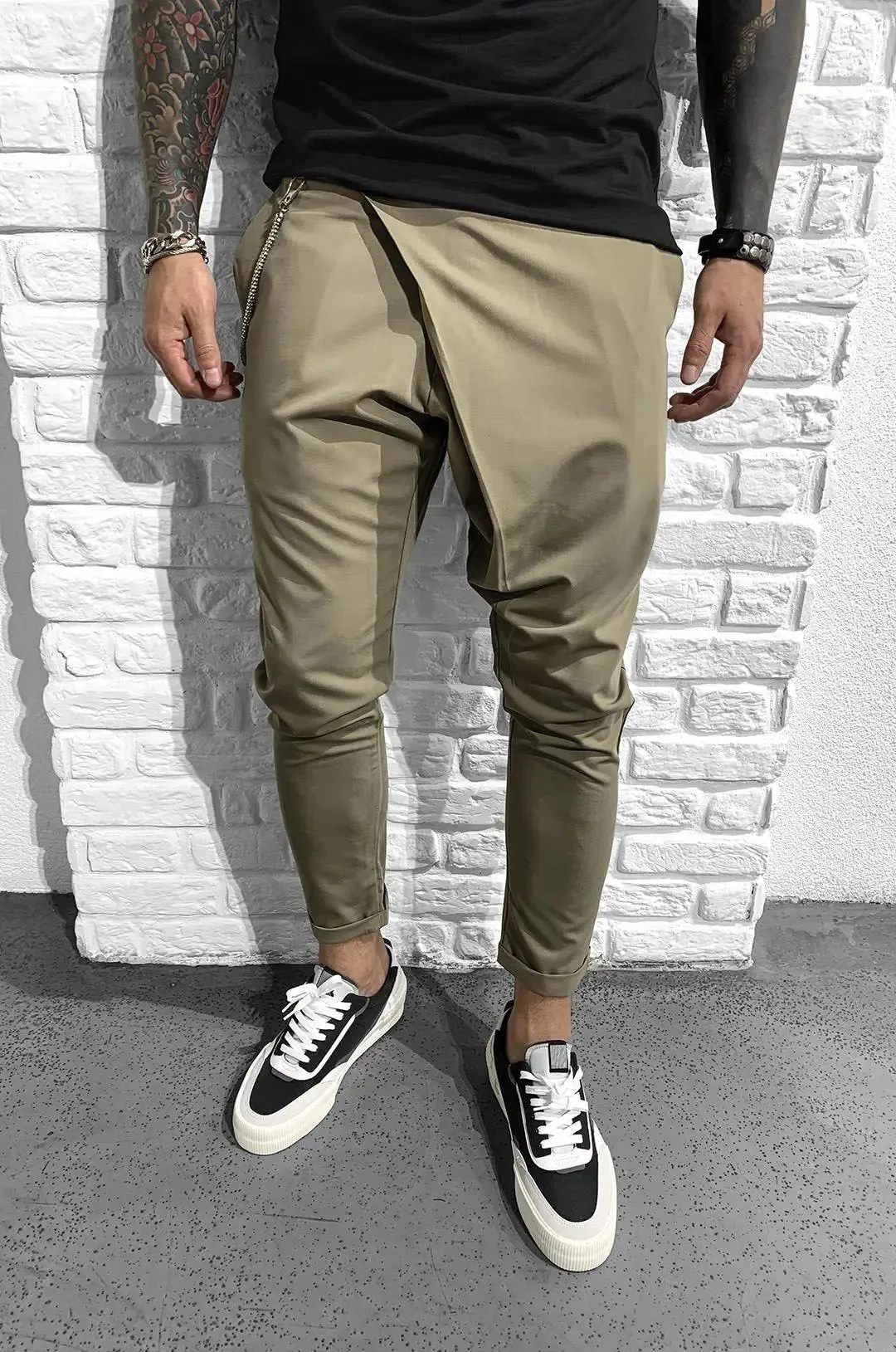ASSYMMETRIC ROLL UP - MINK