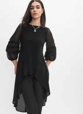 Asymmetric Tunic Blouse