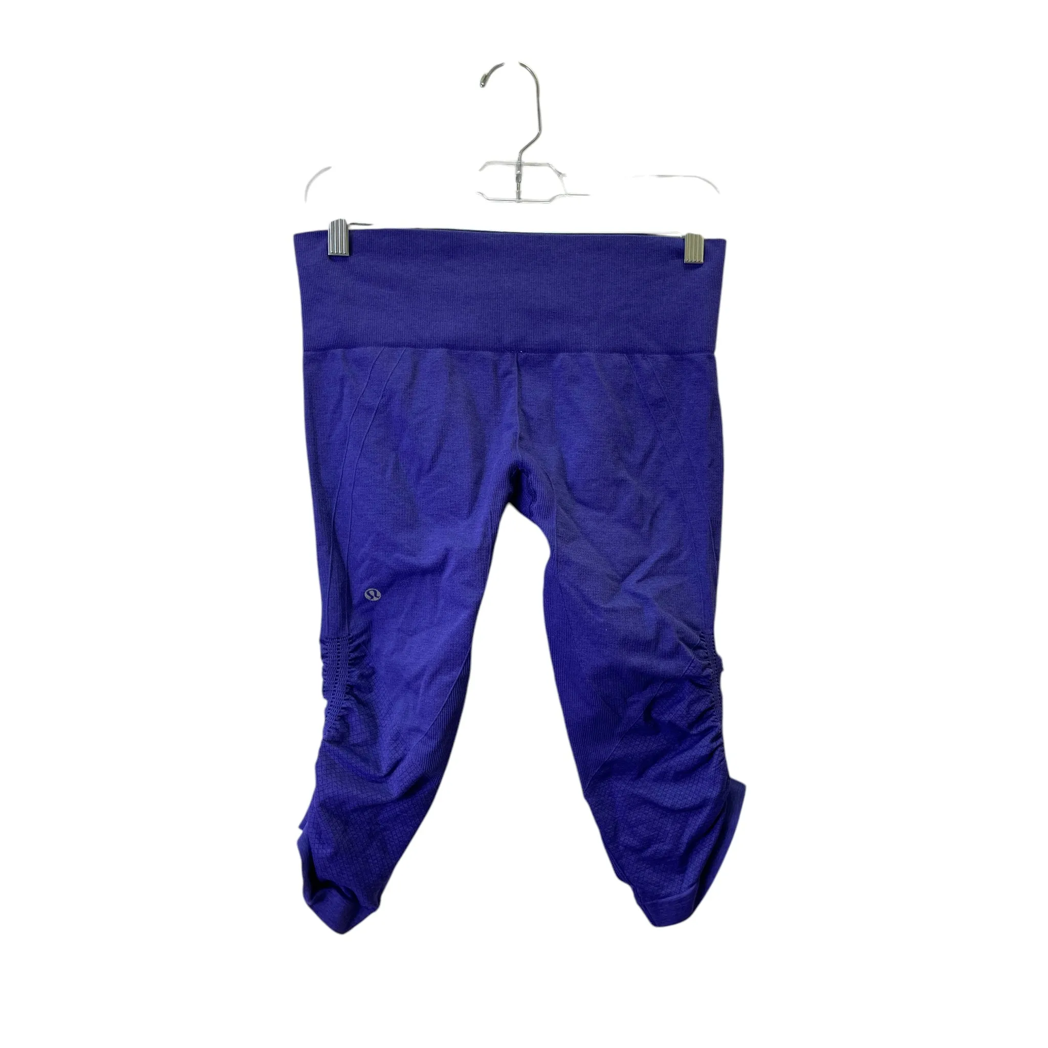 Athletic Leggings Capris By Lululemon In Purple , Size:S
