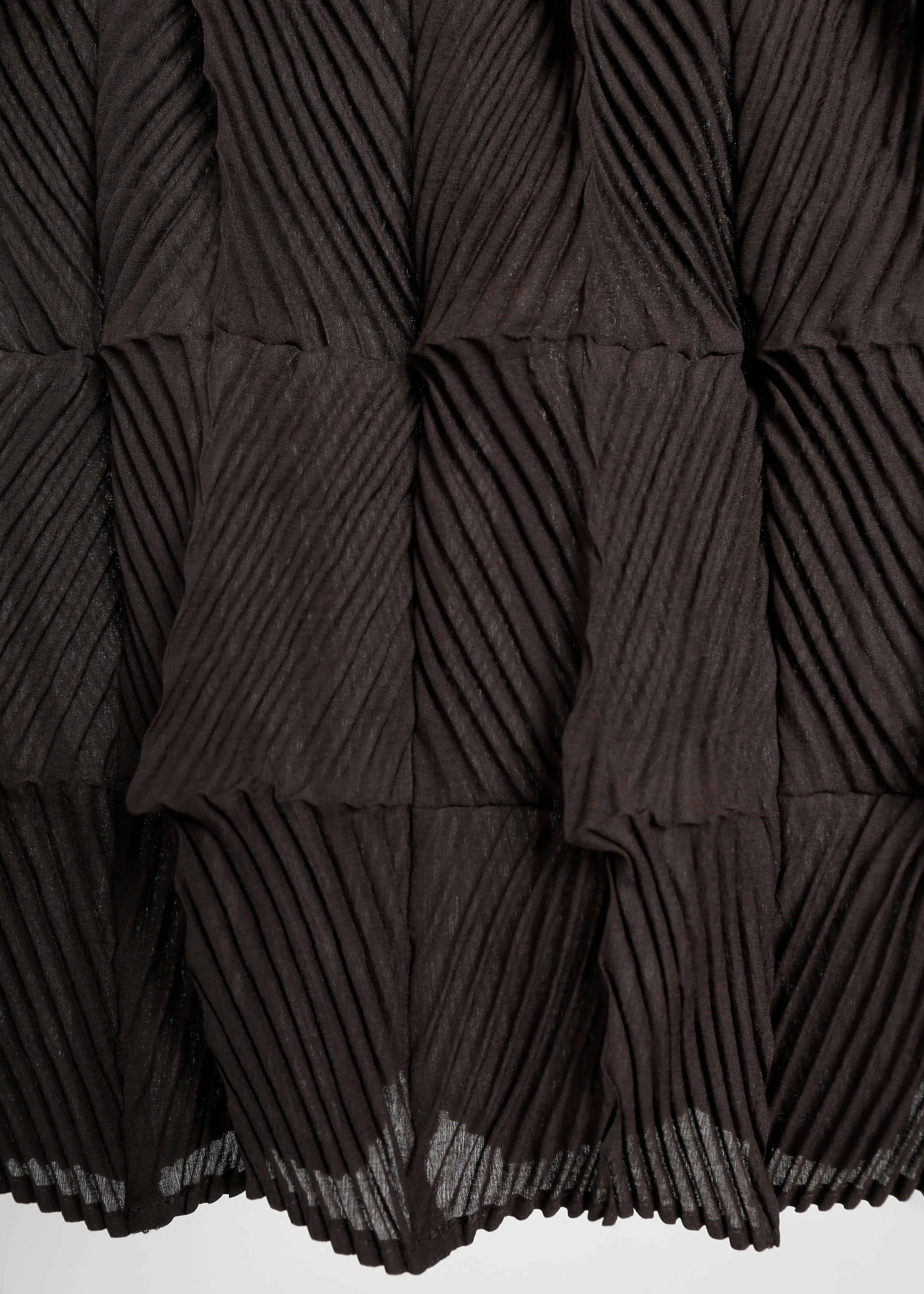 ATLEY PLEAT CULOTTE  / CHOCOLATE
