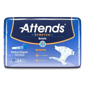 Attends Stretch Briefs - Heavy Absorbency