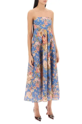 august linen bandeau dress