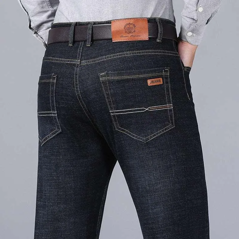 Autumn Loose Straight Jeans
