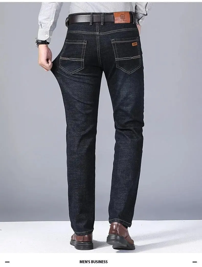 Autumn Loose Straight Jeans
