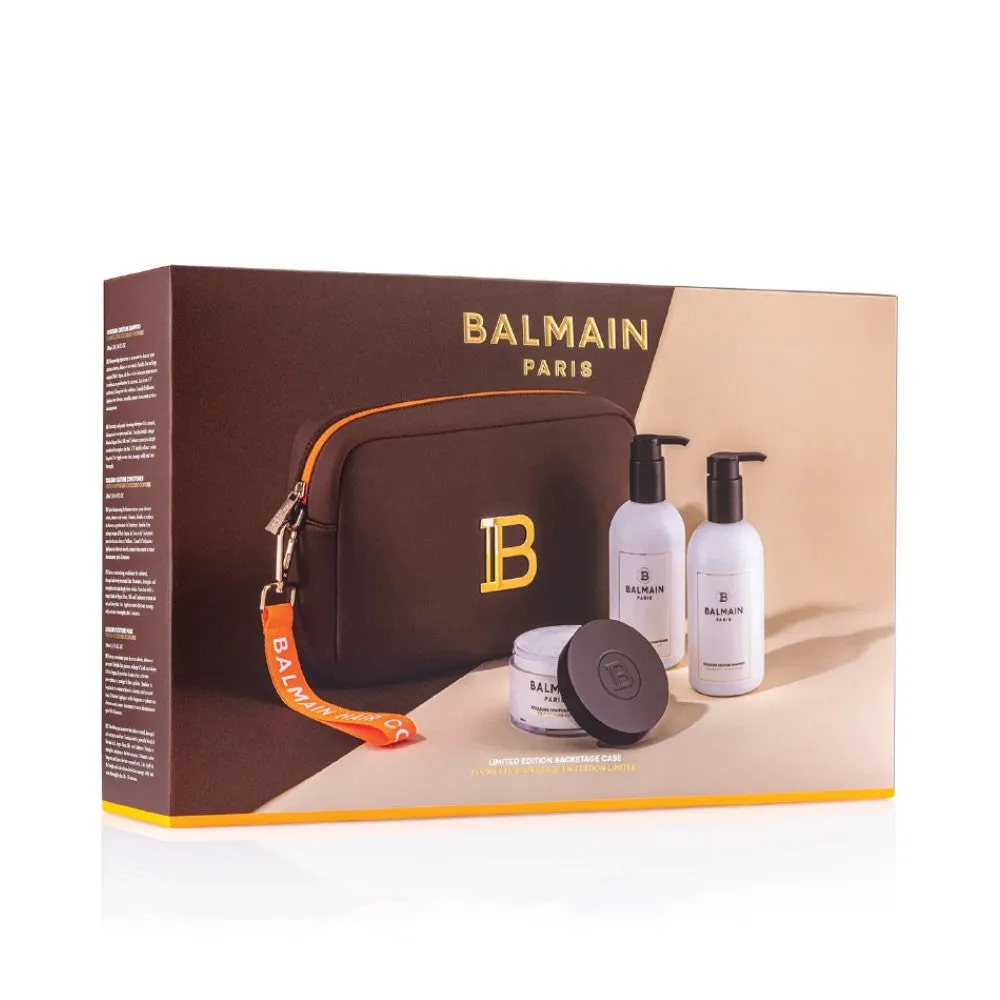 Balmain Limited Edition Pouch Brown SS22