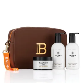 Balmain Limited Edition Pouch Brown SS22