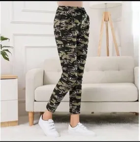 Beautiful Military Printed Jeggings