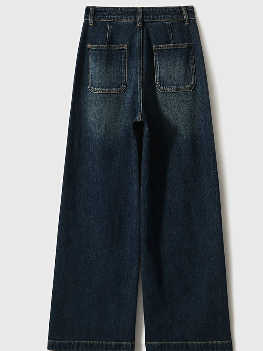 Bella Vintage High Waist Wide Jeans