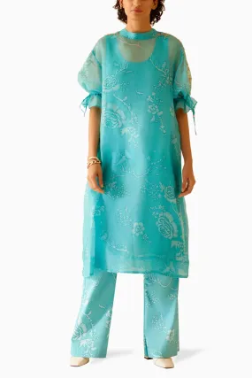 Bia Turquoise Kurta Set