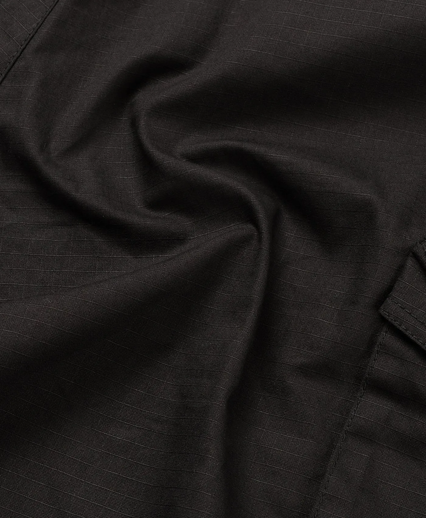 Black Oyster Ripstop Cargo Pants