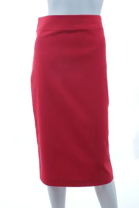 Blumarine Wool-Blend Midi Skirt