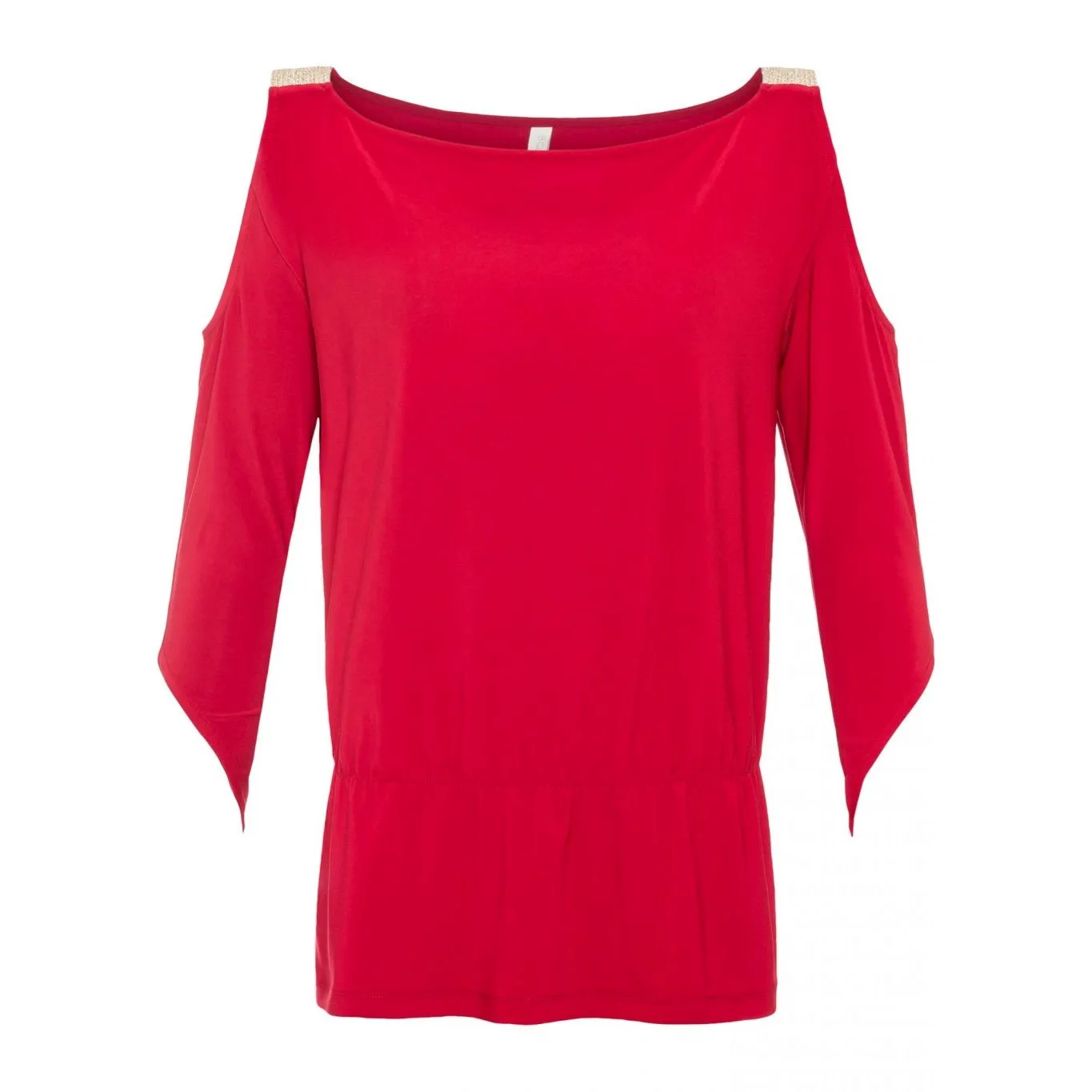 Bodyflirt Red Cold Shoulder Tunic