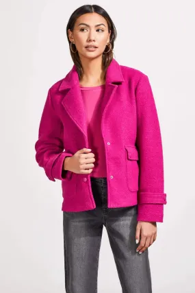 Boiled Wool Peacoat