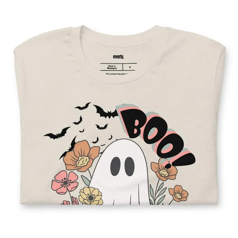 Boo-tiful Blooms Halloween Graphic Tee
