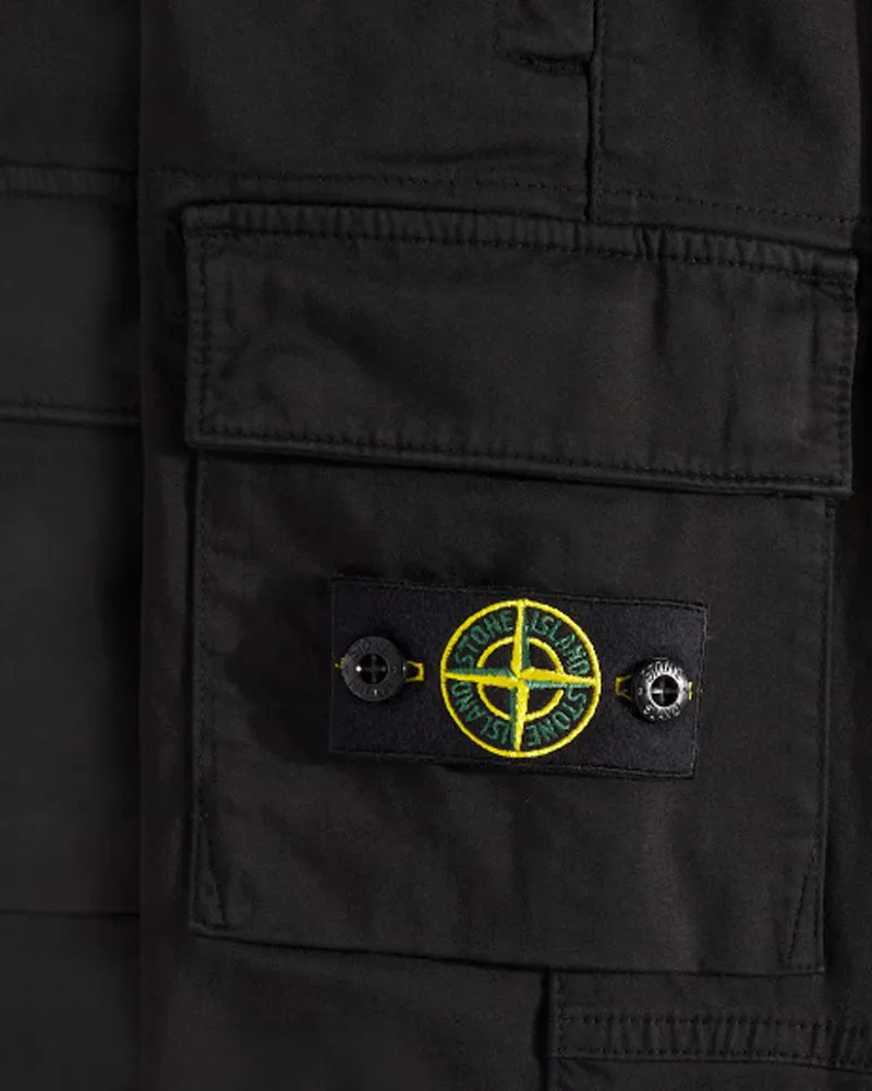Boys Black Cargo Pants