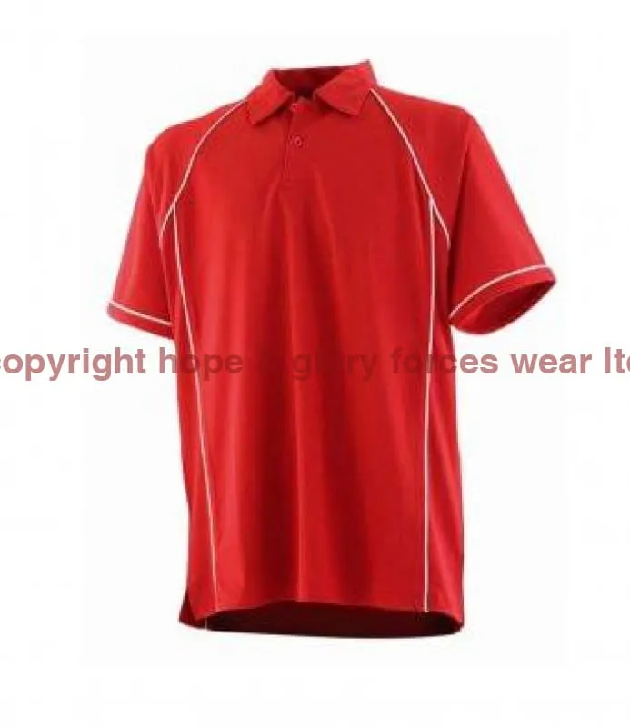 British Army UNITS Special Edition Performance Polo Shirt (Male and Female Fit)