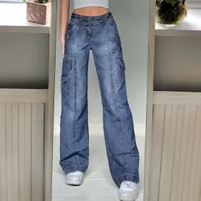 Cargo Jeans Pants