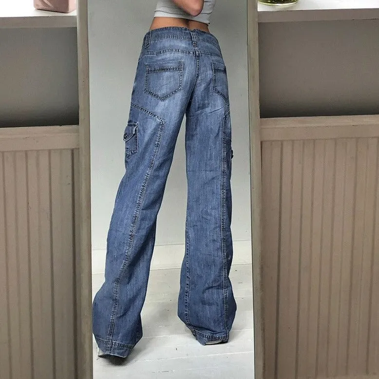 Cargo Jeans Pants
