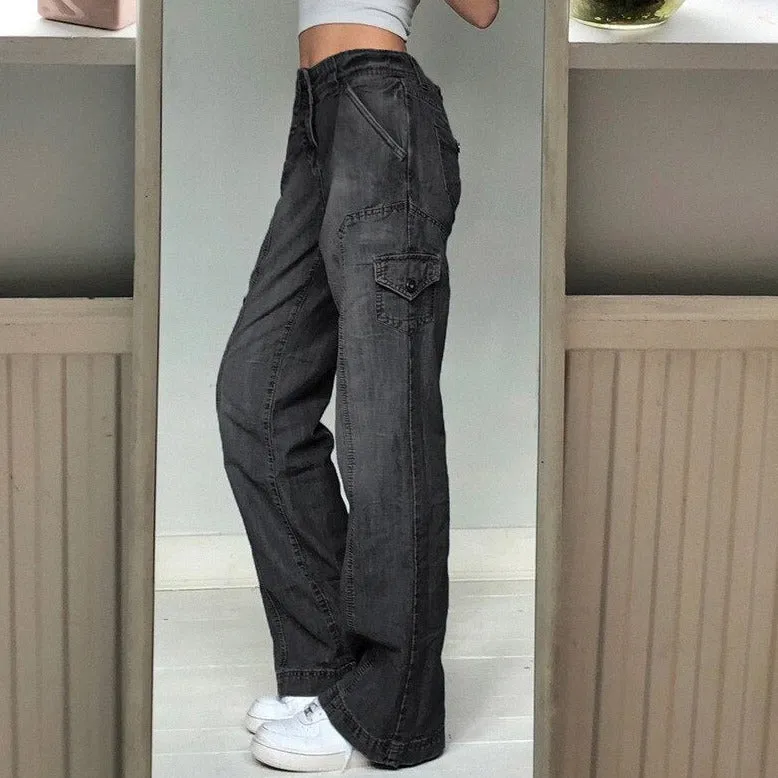 Cargo Jeans Pants