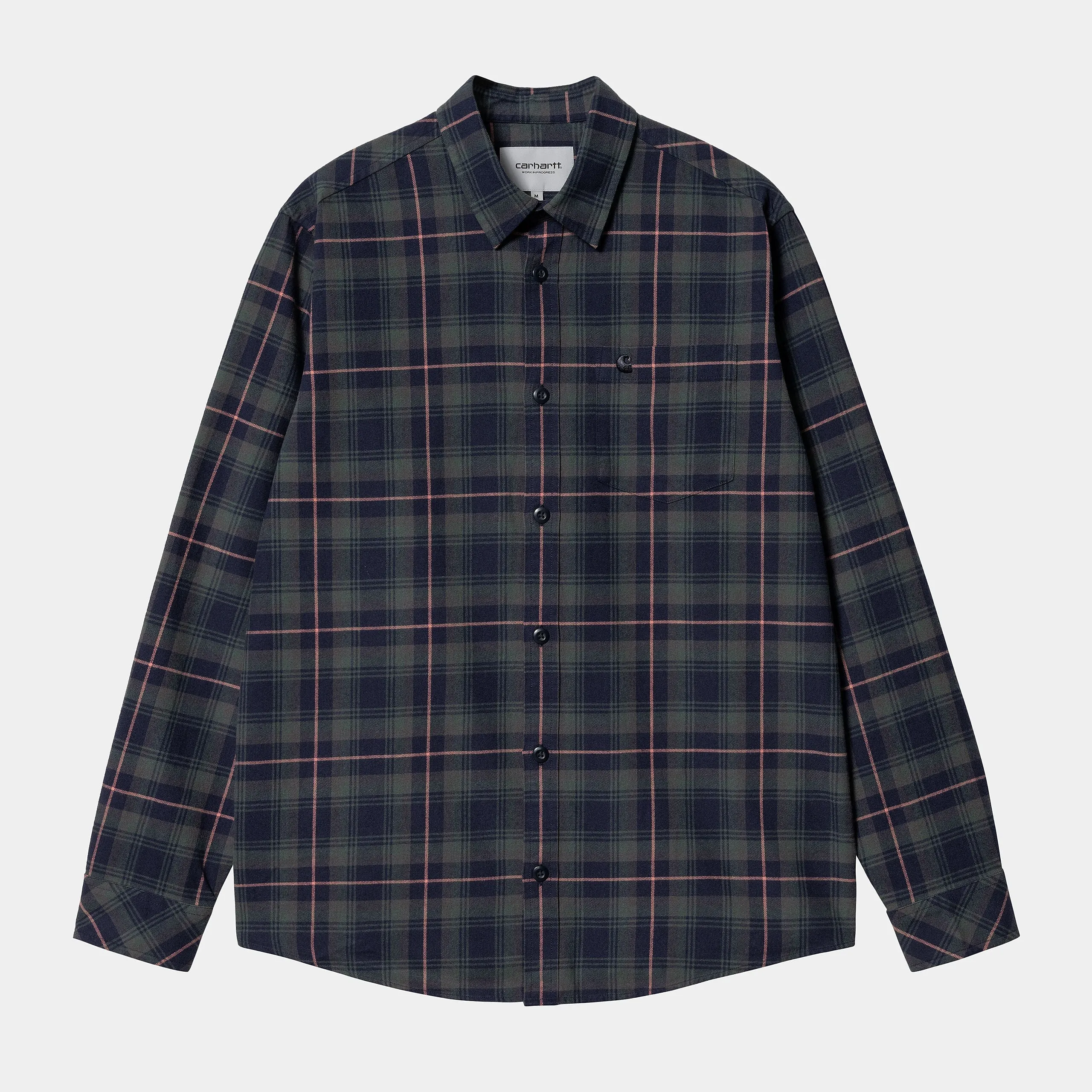 Carhartt WIP L/S Lermond Shirt Juniper/Dark Navy