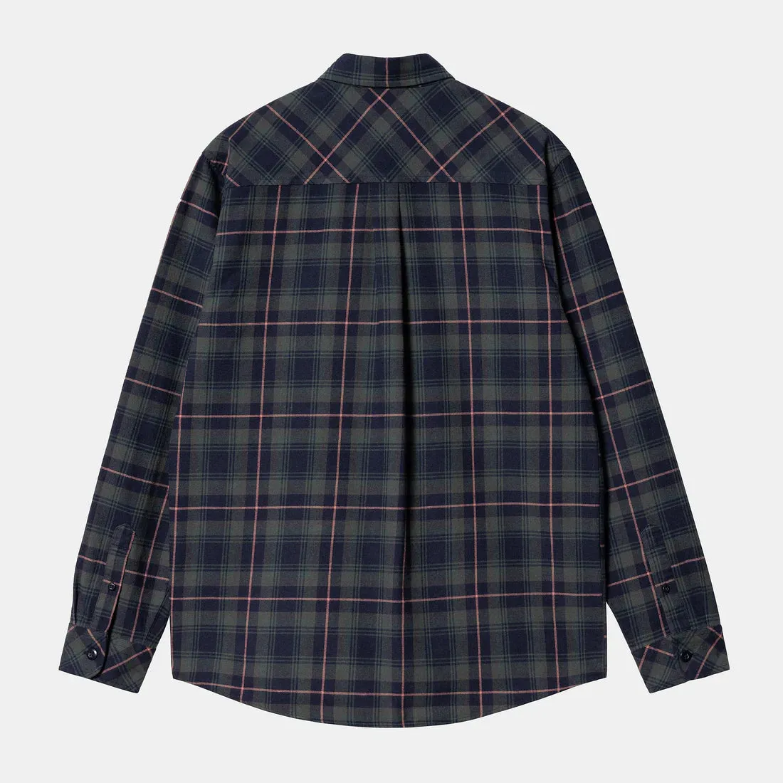 Carhartt WIP L/S Lermond Shirt Juniper/Dark Navy