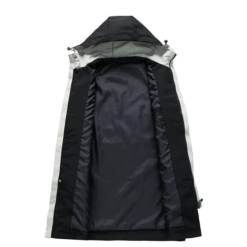 Casual Mid-length Coat Jacket Men