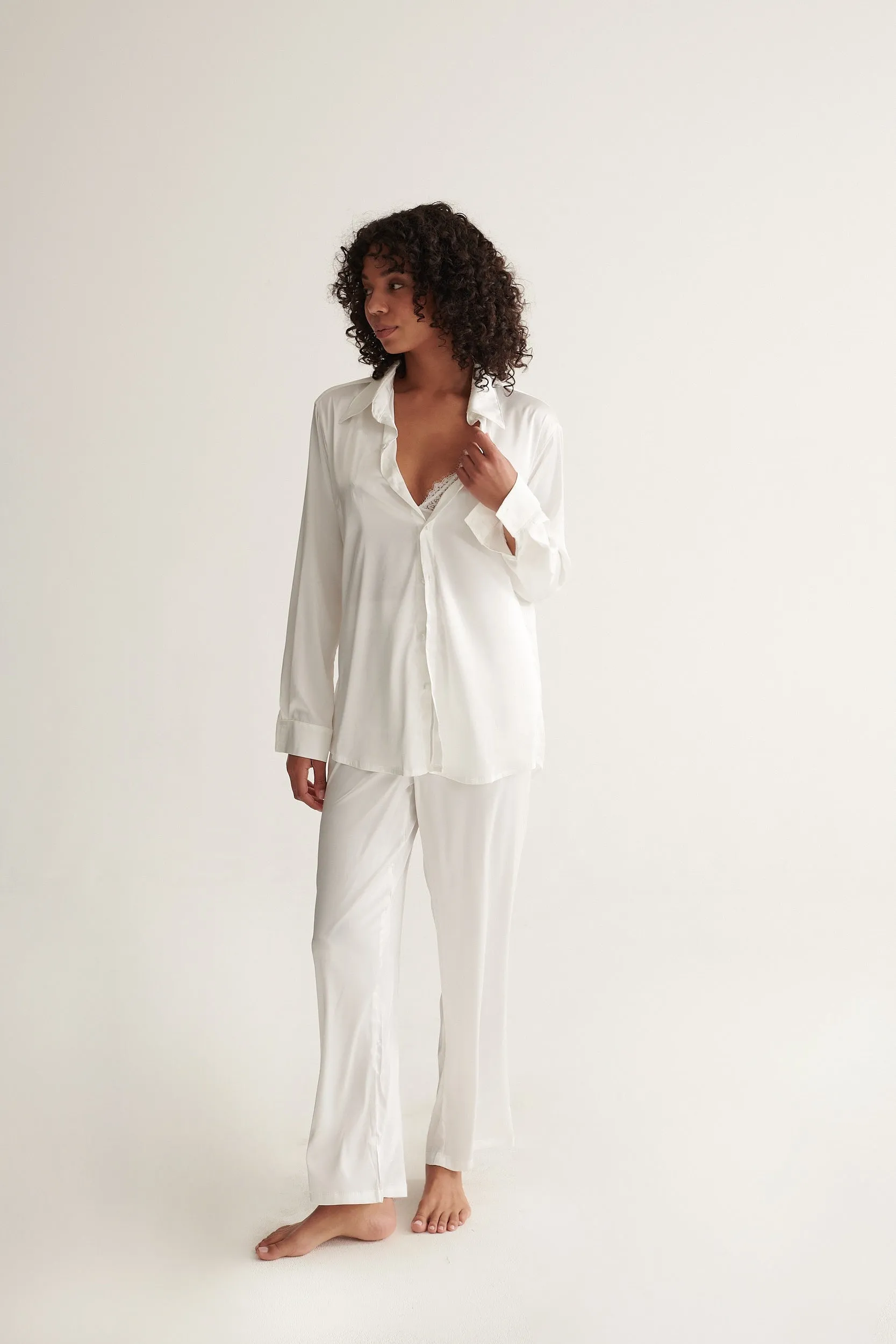 Celine Pant Ivory