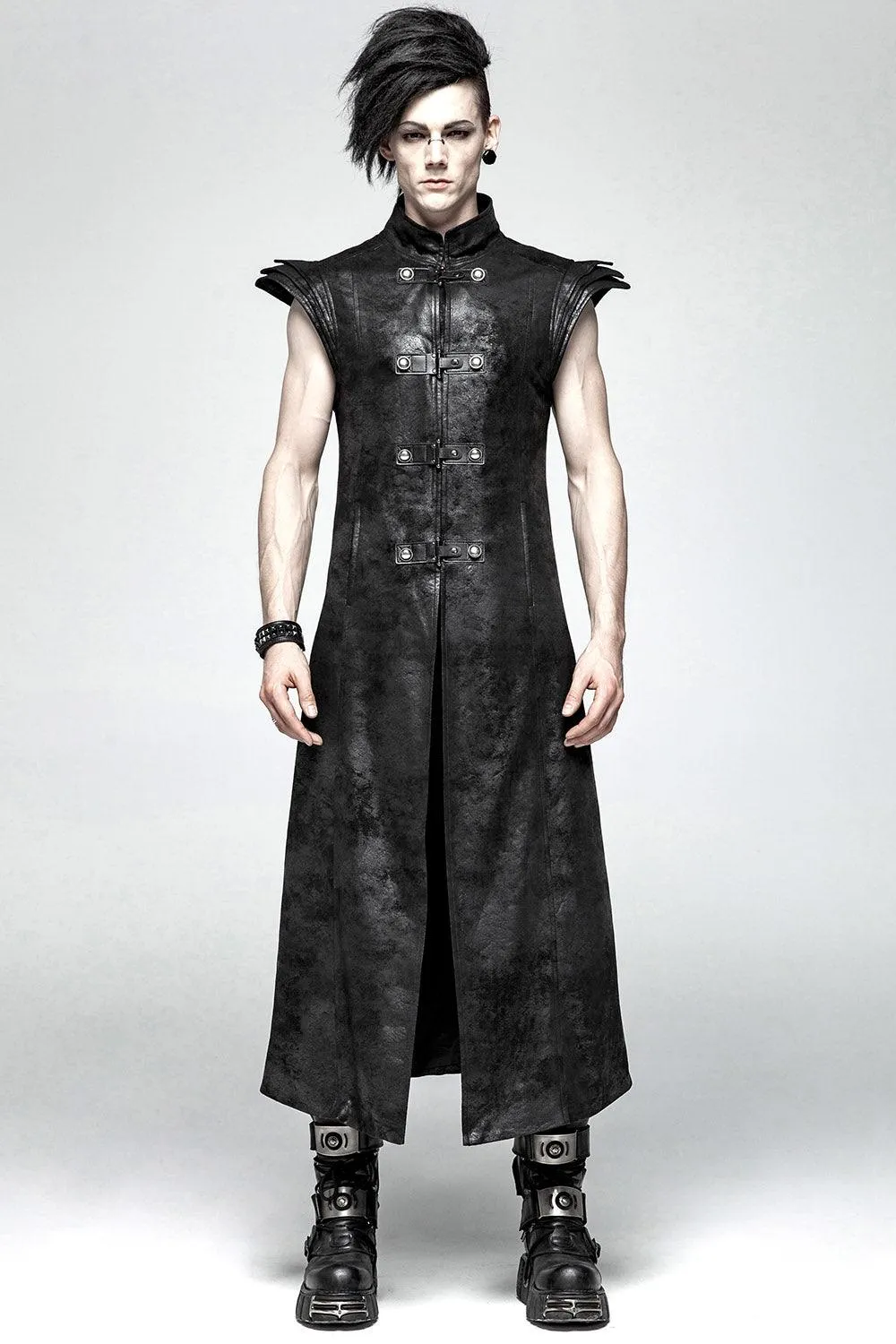 Cenobyte Sleeveless Trench Coat