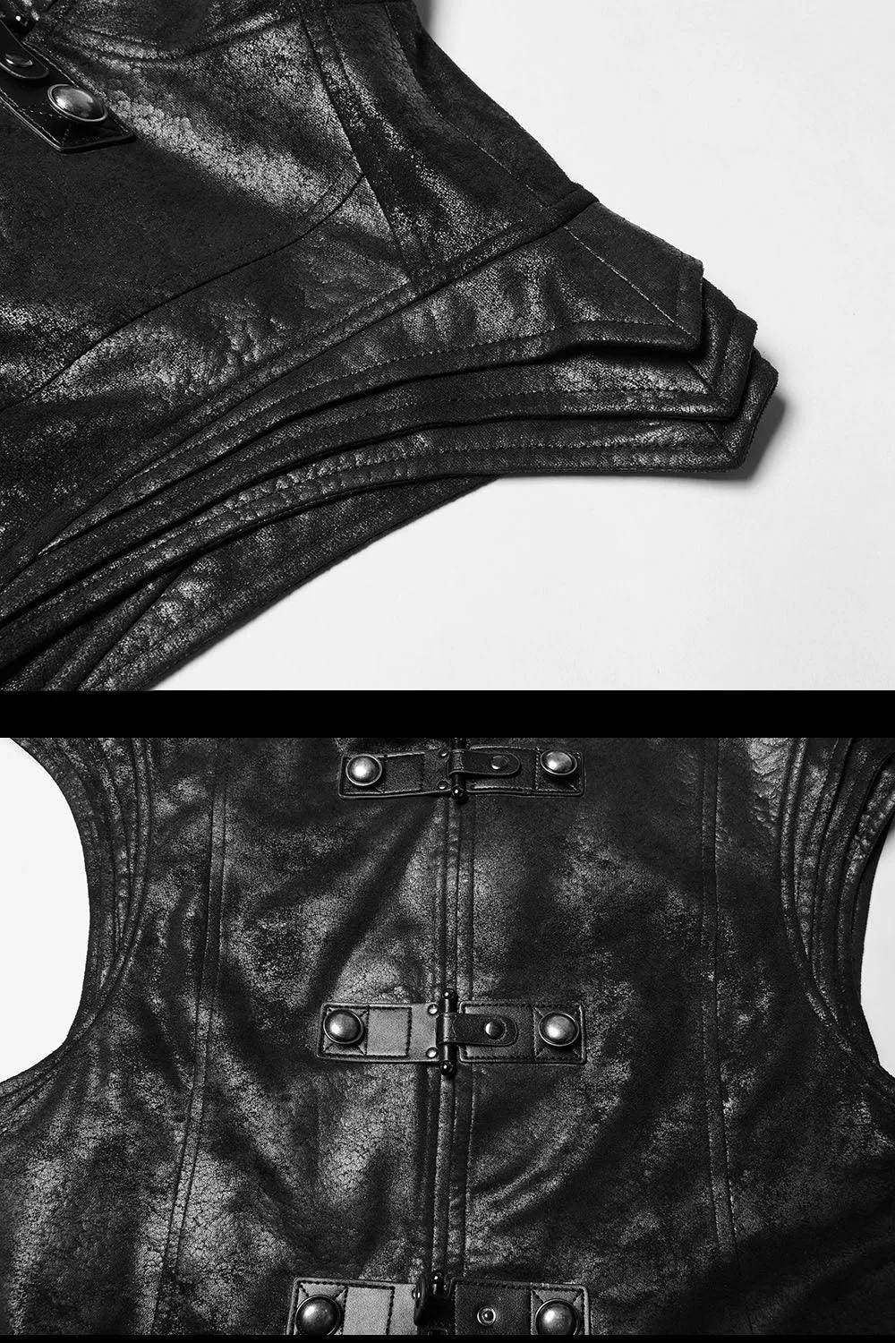 Cenobyte Sleeveless Trench Coat