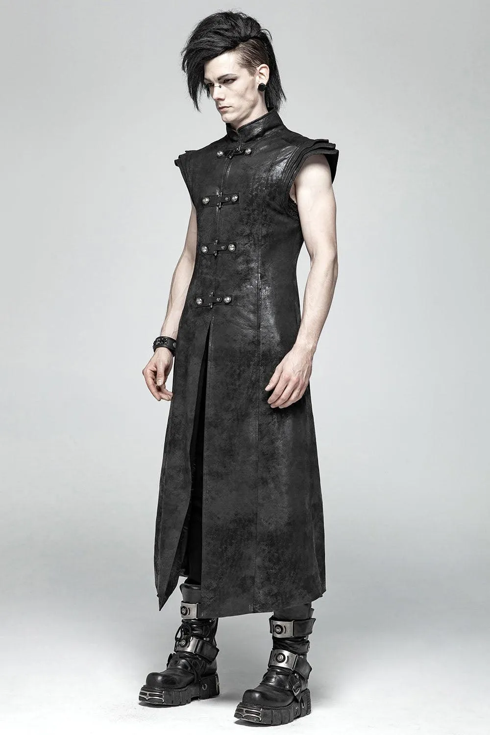 Cenobyte Sleeveless Trench Coat