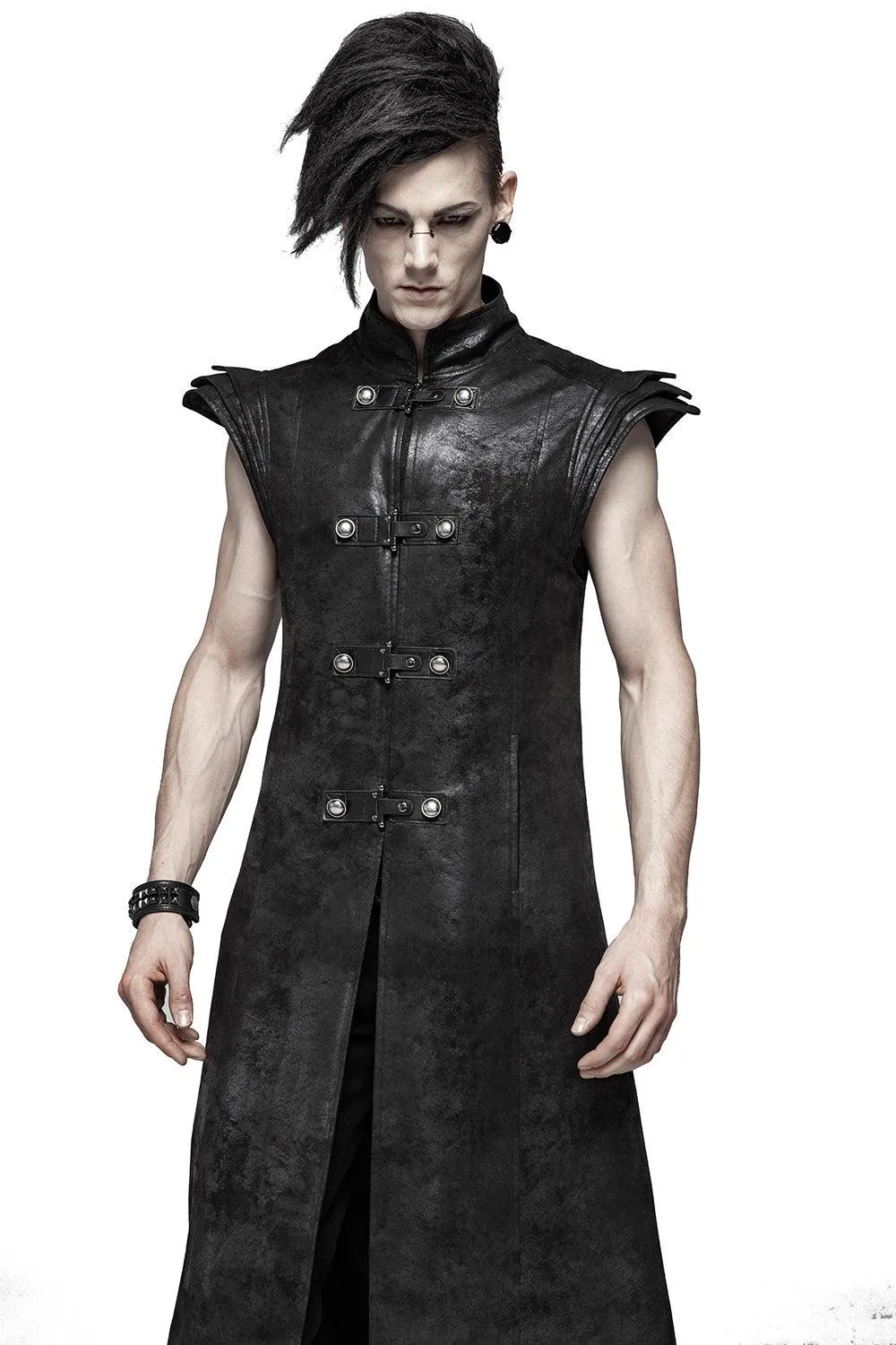 Cenobyte Sleeveless Trench Coat