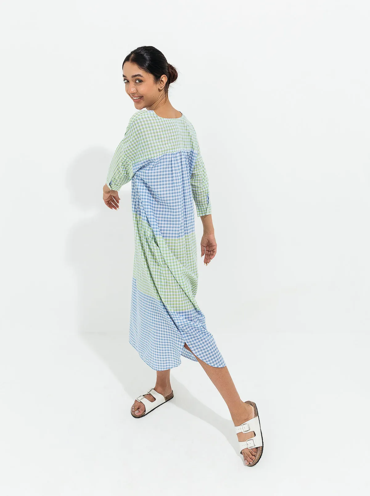 Checkered Long Tunic