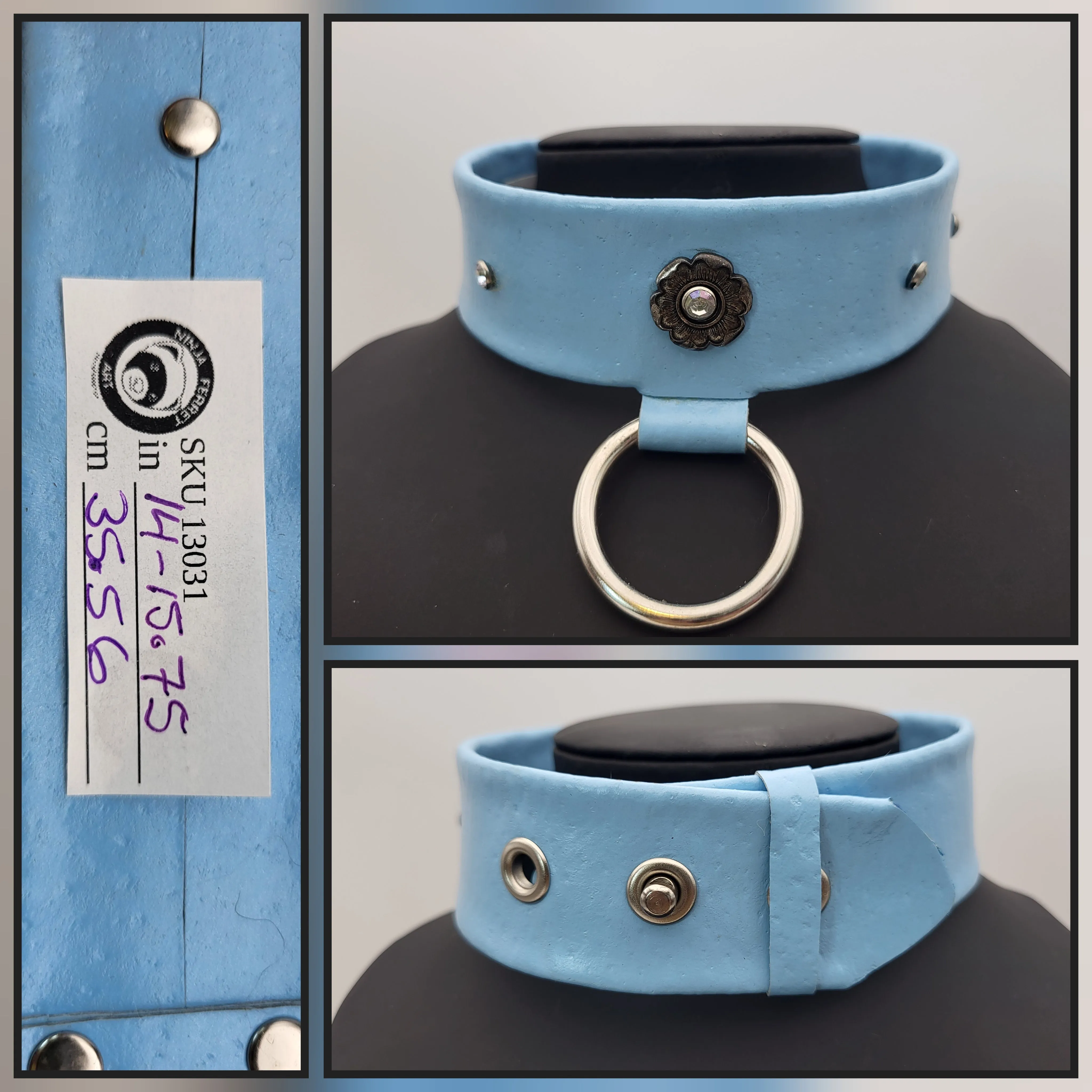 CLEARANCE | Handmade Leather Collars | Assorted Colours
