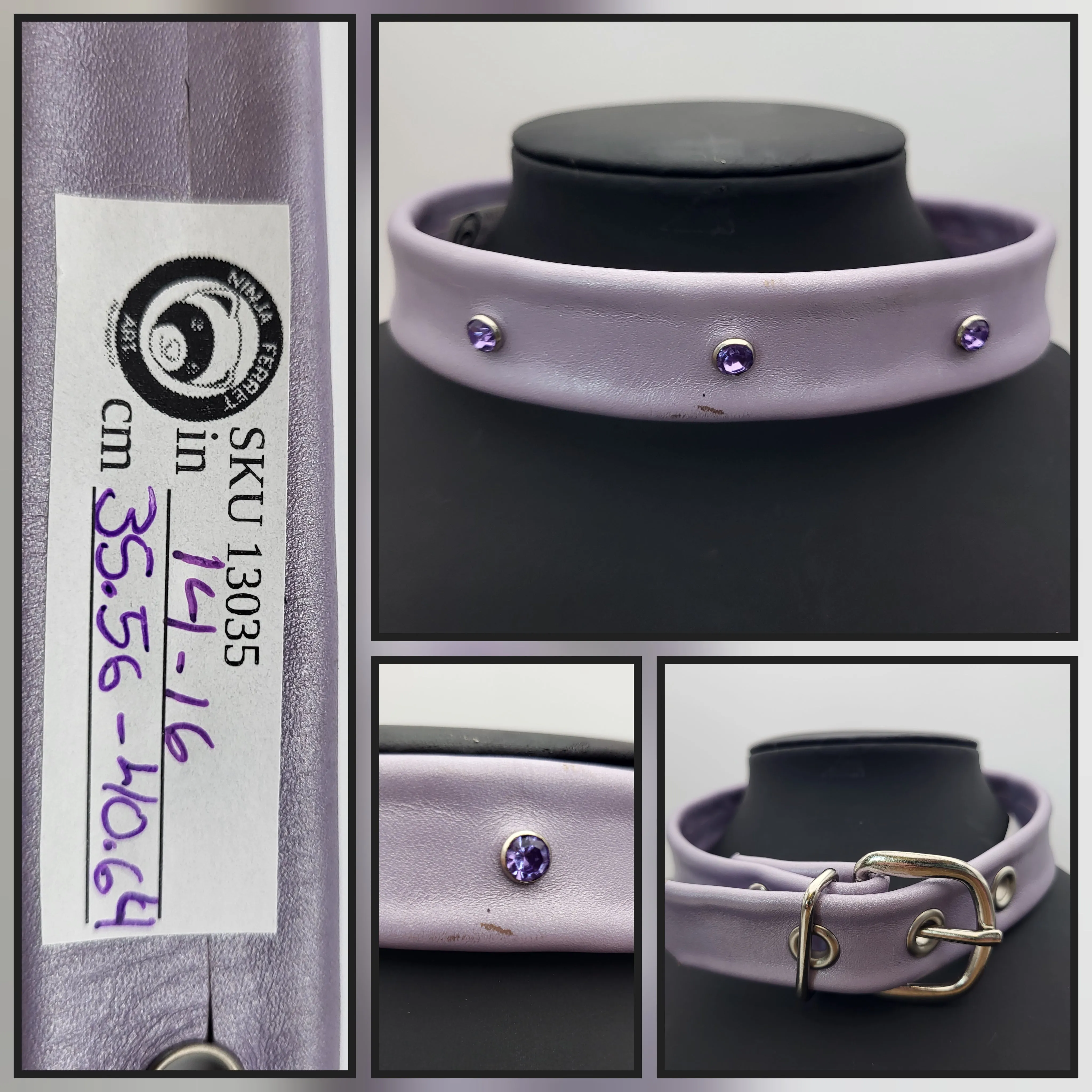 CLEARANCE | Handmade Leather Collars | Assorted Colours