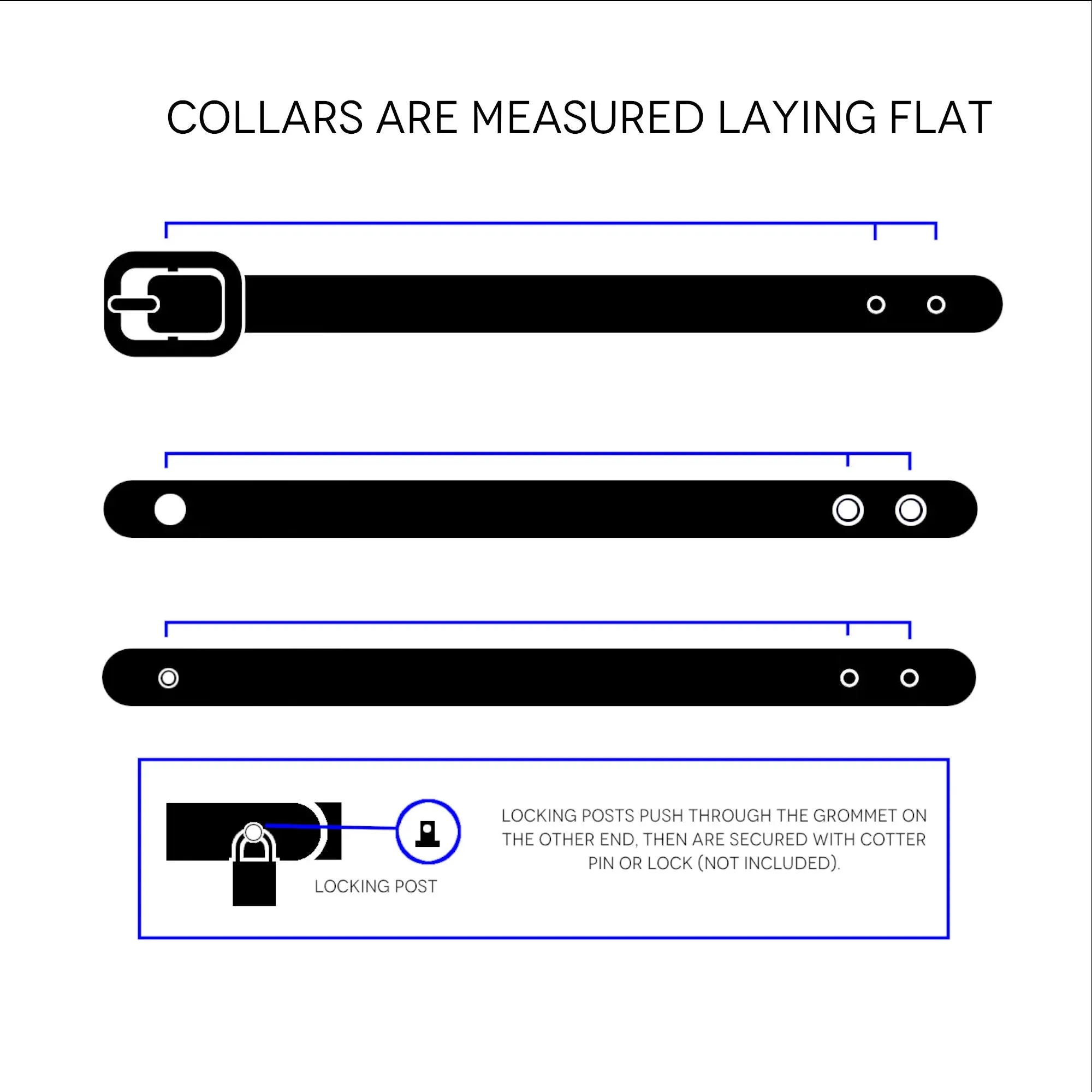 CLEARANCE | Handmade Leather Collars | Assorted Colours