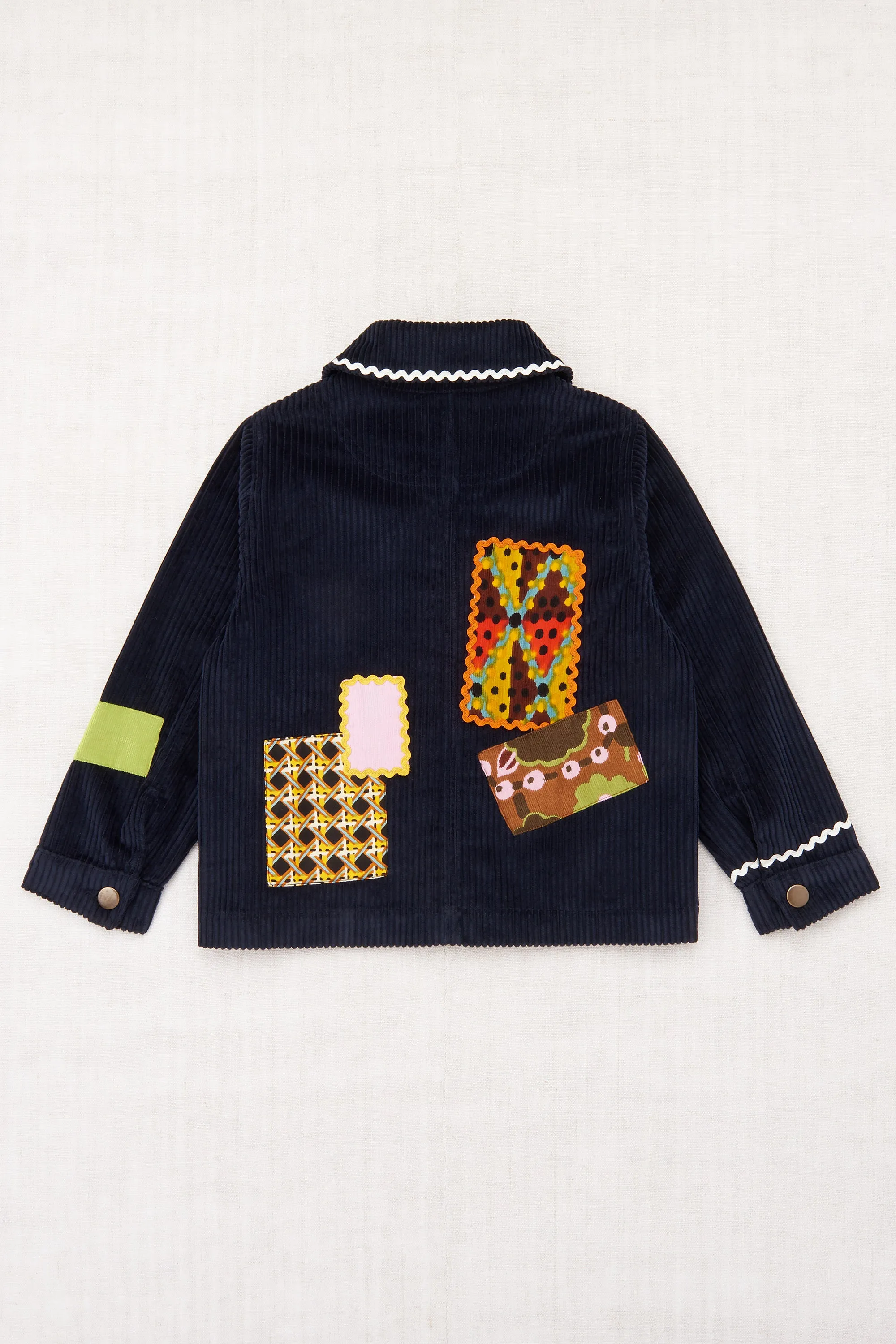 Corduroy Patchwork Chore Coat