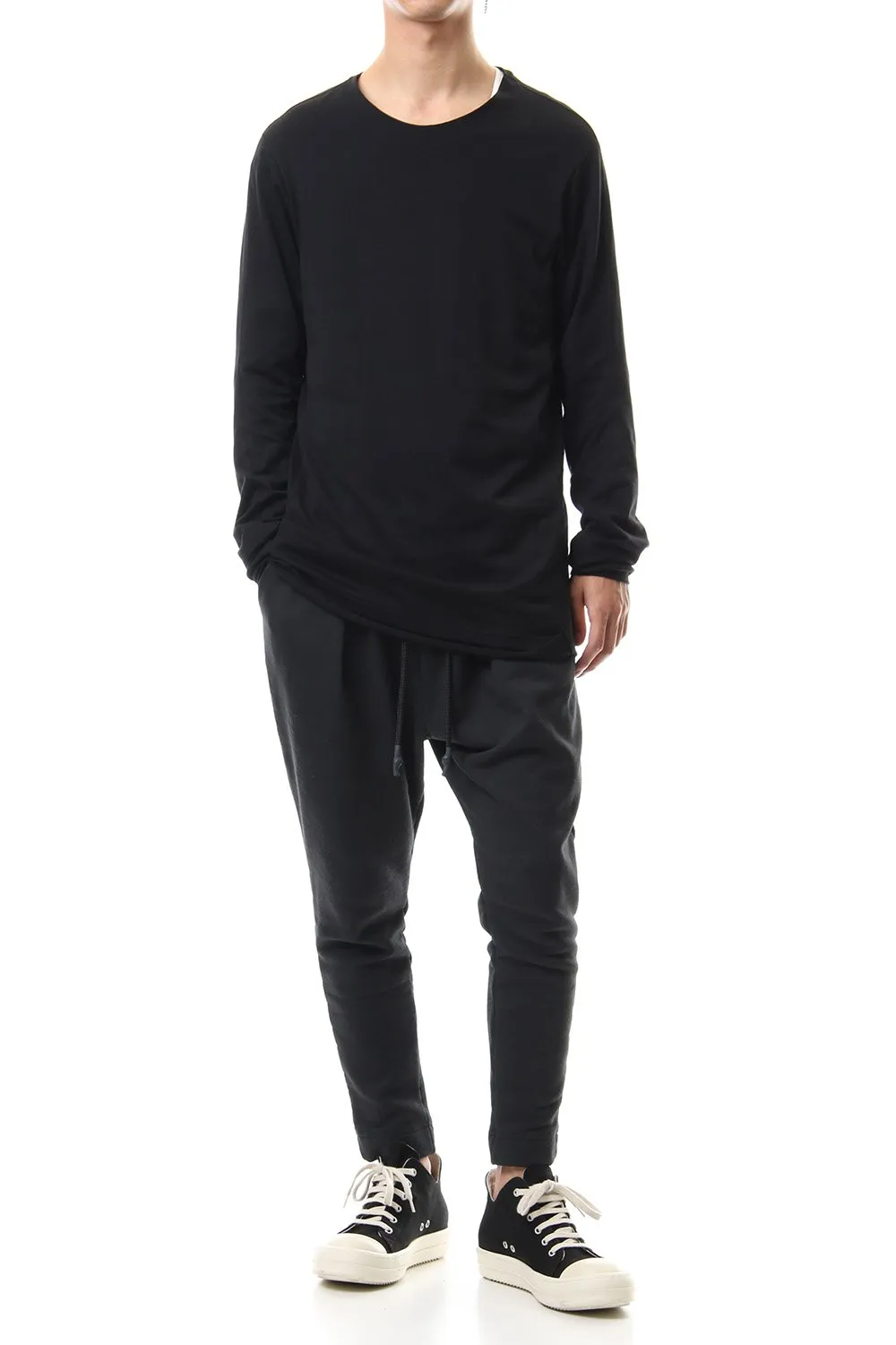 CROPPED JERSEY C.Black