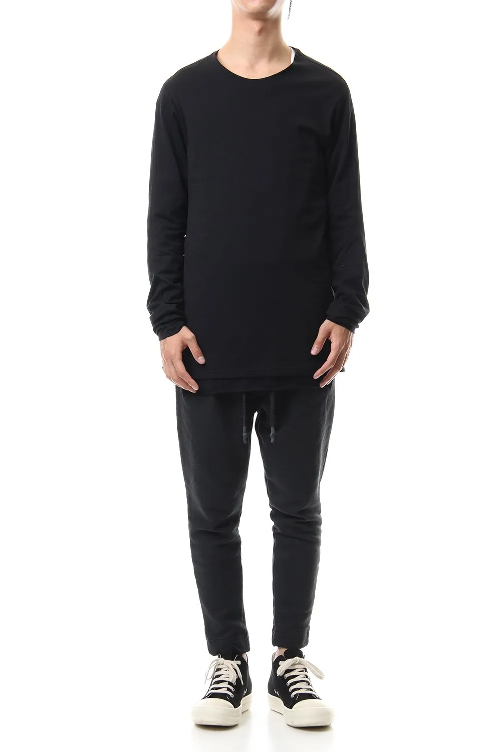 CROPPED JERSEY C.Black