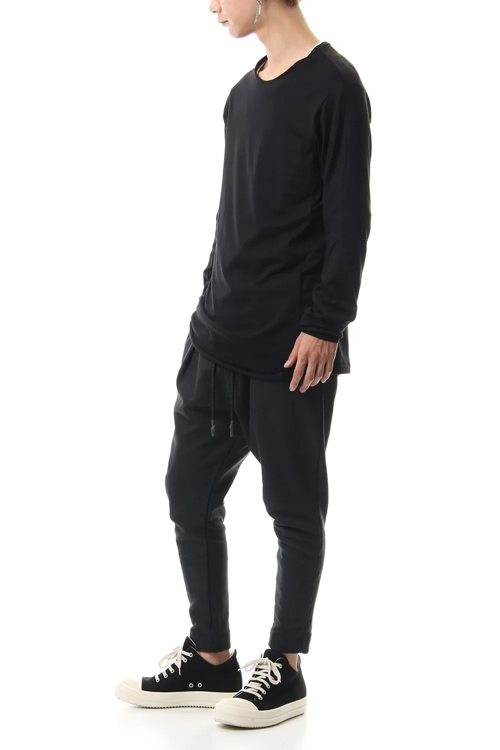 CROPPED JERSEY C.Black