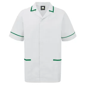 Darwin Male Tunic | White - Black