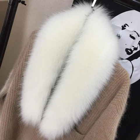 Detachable Faux Fur Scarf/Collar - 14 Colors