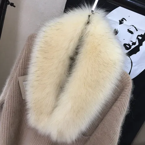 Detachable Faux Fur Scarf/Collar - 14 Colors