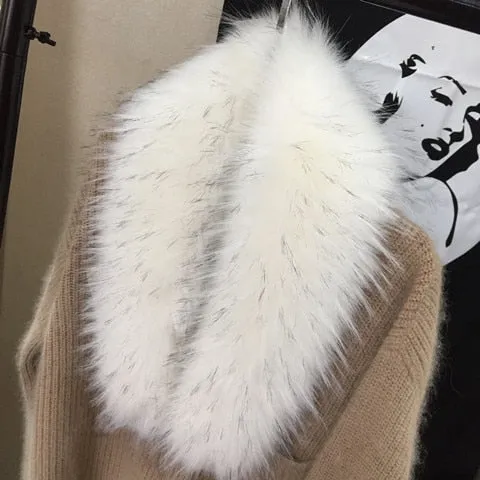 Detachable Faux Fur Scarf/Collar - 14 Colors