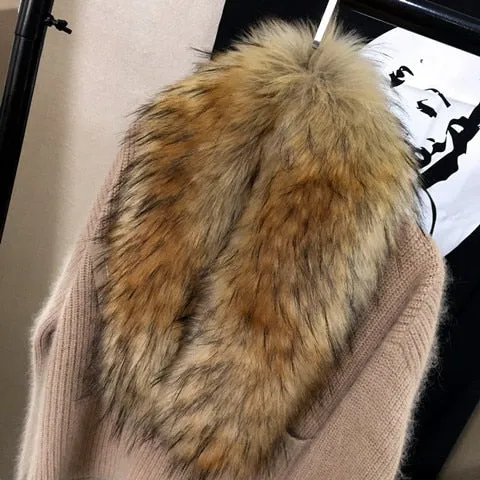 Detachable Faux Fur Scarf/Collar - 14 Colors
